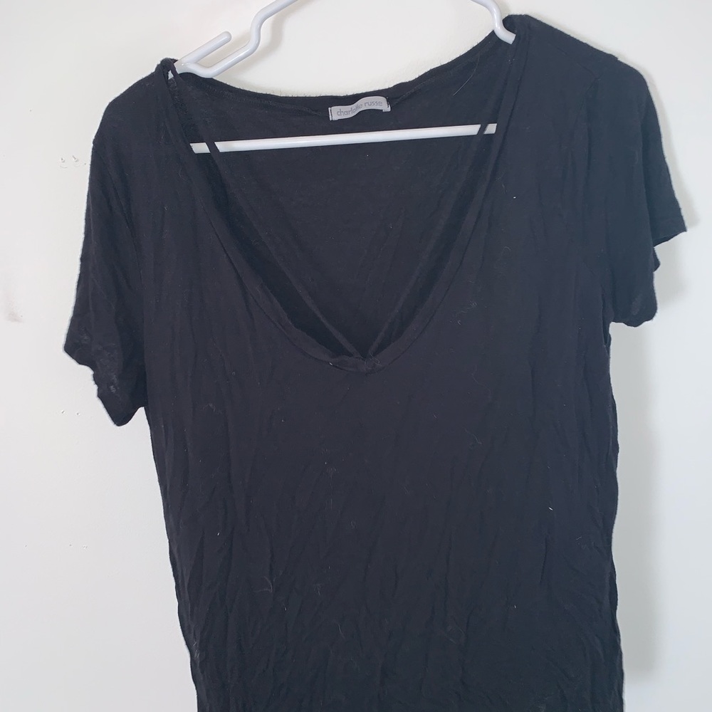 charlotte russe flowy shirt